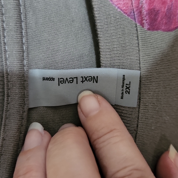 NWT Rose Short Sleeve Size 2XL - Picture 4 of 4